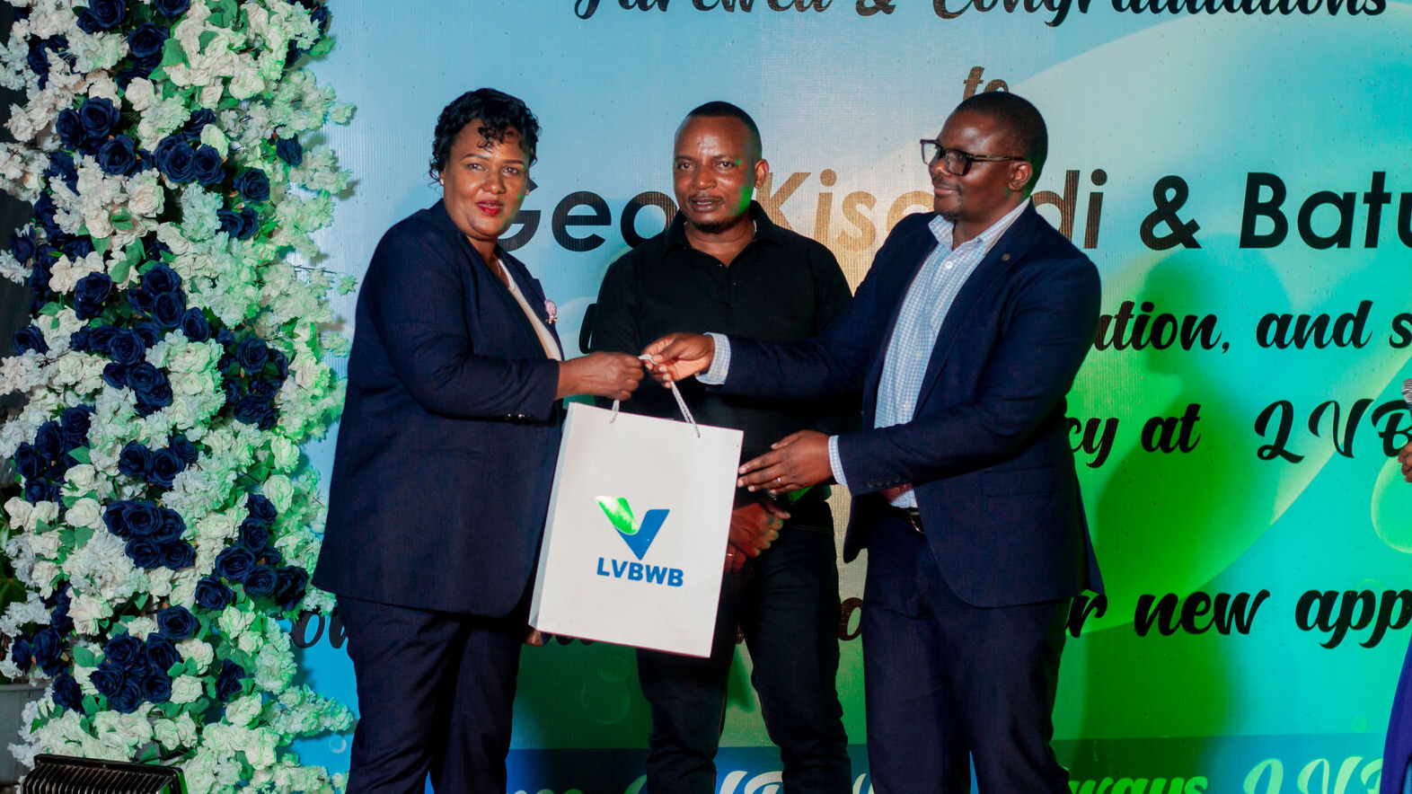 BODI YA MAJI BONDE LA ZIWA VICTORIA YAWAAGA WATUMISHI WAWILI WALIOPATA UTEUZI NA UHAMISHO